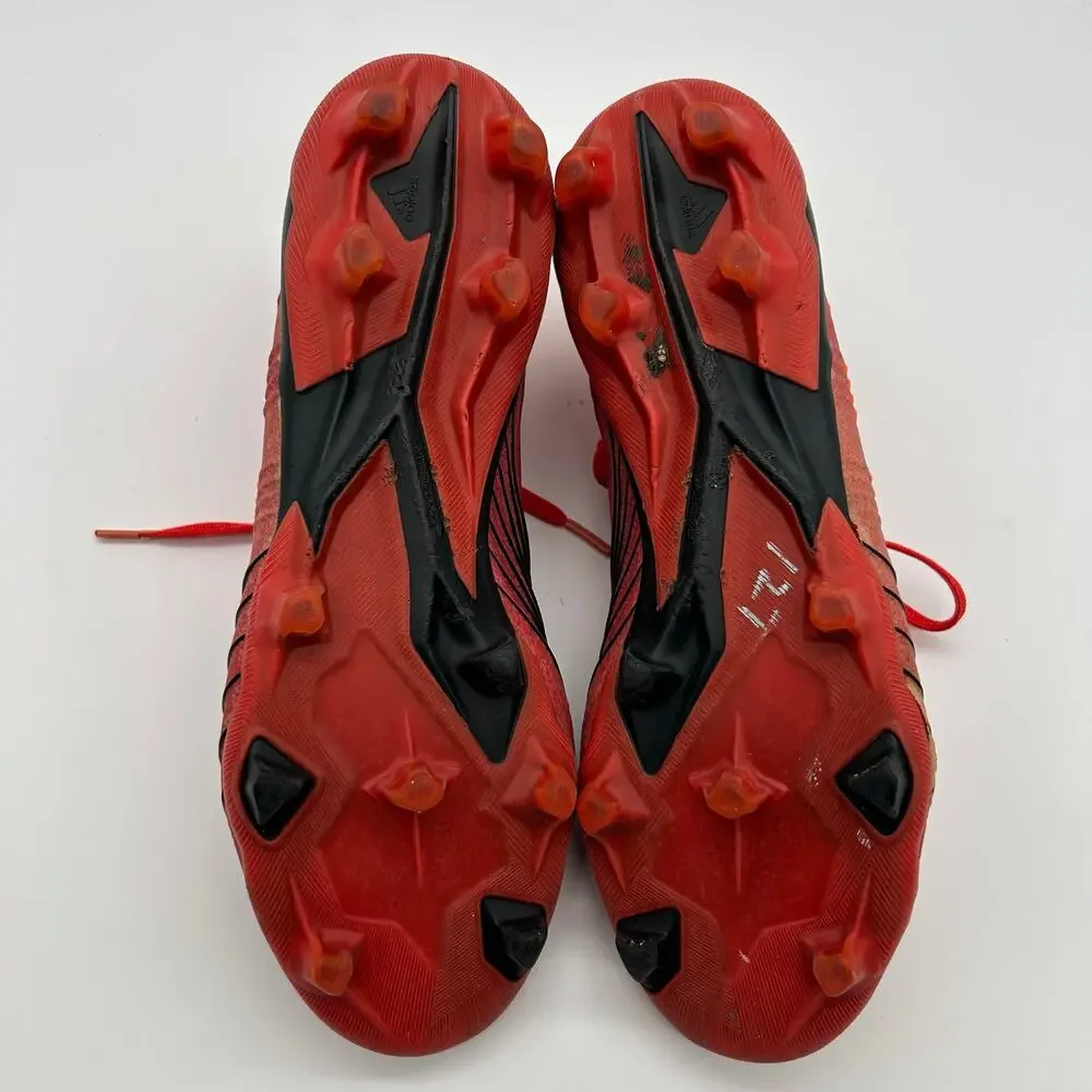 Adidas Predator 19.1 FG Soccer‎ Cleats Mens Size 8 Orange